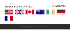 Desktop Screenshot of 1clickprint.com